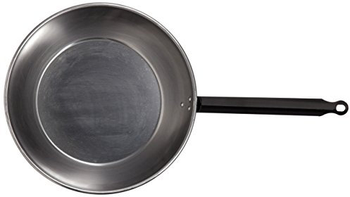 Vaello La Valenciana Sartén de Acero Pulido, 24 cm, Plateado, 24 Centimeters cm