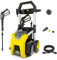 Idropulitrice elettrica Karcher K1700 1700 PSI TruPressure, 3 anni di garanzia, ugello turbo incluso