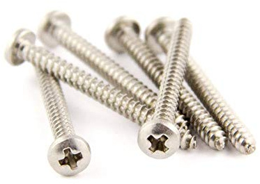 Allparts GS 0375 005 Screws Tele Neck PU Stainless Steel