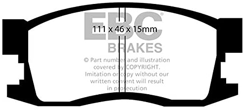 EBC Brakes DP1034 Blackstuff Brake Pads