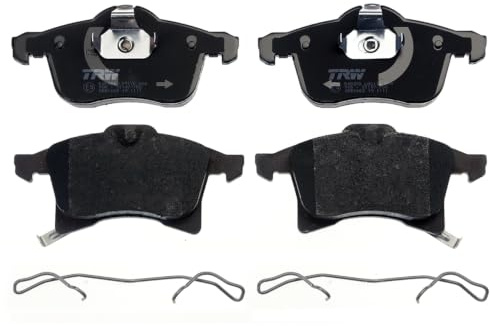 TRW GDB1668 Bremsbelagsatz 4-Teilig für Opel Corsa D (S07) 2006-2014 Vorderachse und Andere Fahrzeuge