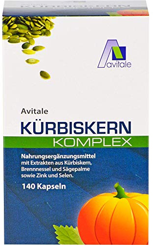 Avitale Kürbiskern Komplex Kapseln, 140 St. Kapseln