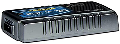 Carson 500606069 Expert Charger NiMH Compact 2A Lader- Schnellladegerät für NiMH-Akkus, Einsteigerfreundlich, Überwachungs-LED, Schwarz