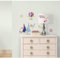 RoomMates RM - Disney Frozen Frühling Wandtattoo, PVC, bunt, 29 x 13 x 2.5 cm