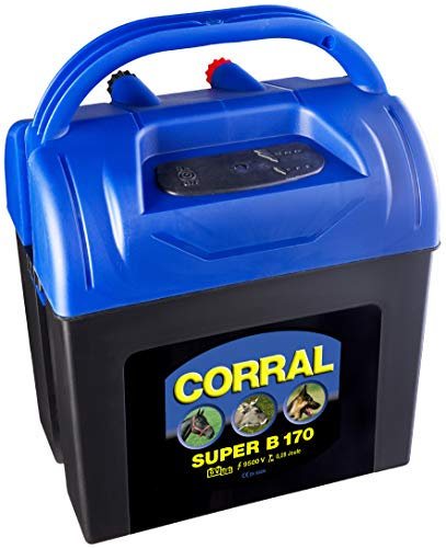Corral Pastor Pilas B170 9/12 V, Ver descripción, Negro, 9 V