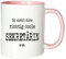 Mister Merchandise Kaffeetasse So Sieht eine richtig Coole Sekretärin aus. Teetasse Becher, Farbe: Weiß-Rosa