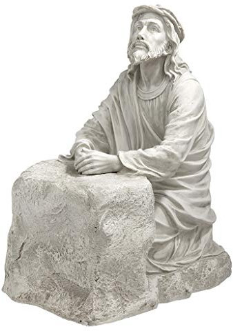 Design Toscano Jesus im Garten Gethsemane, Figur, 45,5 x 30,5 x 59,5 cm