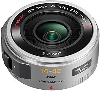 Panasonic H-PS14042E-S - LUMIX G X Vario PZ 14-42mm / F3.5-5.6 ASPH Plateado