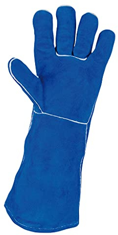 KS Tools 985.7040 Schweißer-Lederhandschuhe lang, XL