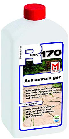 Moeller Stone Care - HMK R170 Aussenreiniger - 5 Liter - Spezialreiniger (Konzentrat) für Natur- und Kunststein-Oberflächen, Wegen- und Terrassen