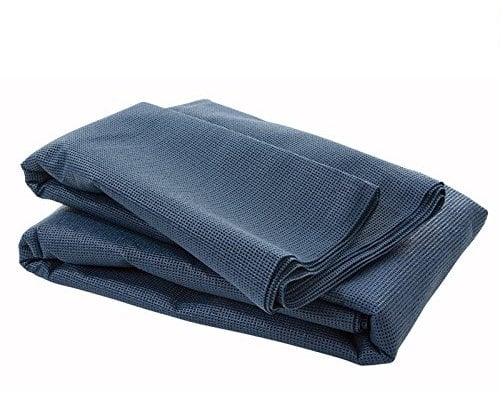 Bo-Camp Vorzelt Teppich Camping Zelt Boden Caravan Wohnwagen Balkon Outdoor 2-6m blau 2,5 x 3,0 cm