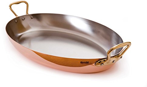 Mauviel1830 - M'Héritage 150b 672535 Pfanne, oval, 35 cm