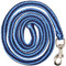 Kerbl Strick Führstrick Hippo mit Karabiner, Hellblau/Dunkelblau, 321440