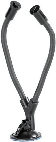 NavGear Navi-Halter: Schwanenhals-Halterung für iPhone/PDA/Handy Navis (Navi-Halter für Auto und LKW, Navis im Auto befestigen, Autohalterung)