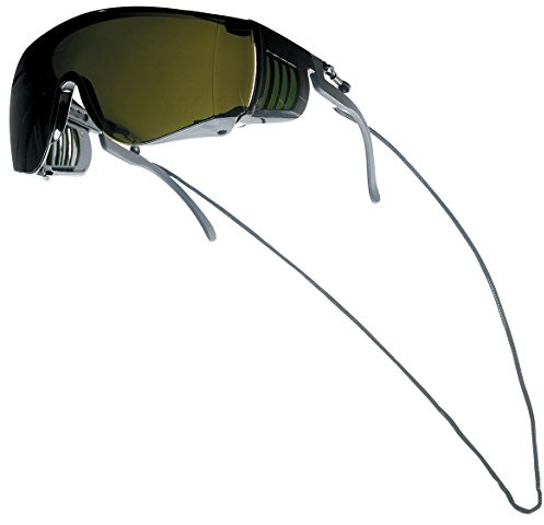 Bolle Safety 253-OR-40056 Override Over-the-Glass Eyewear with Welding/Black Nylon and Polycarbonate Frame and Welding 5 Shade Lens
