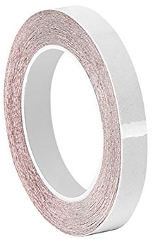 3M TapeCase 0.25-5-3M 5557 5557 White Polyester/Paper/Acrylic Adhesive Water Contact Indicator Tape, 0.01 Thickness, 5 yd Length, 0.25 Width