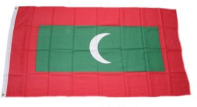 Fahne/Flagge Malediven 90 x 150 cm Flaggen