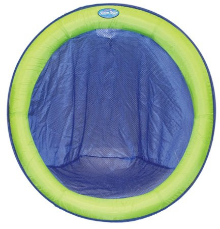 Swimways Spring Float Papasan - Blue/Lime by SwimWays