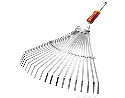 Outils Wolf Spain UEM – Balai à gazon Multi-Star, couleur argent et orange