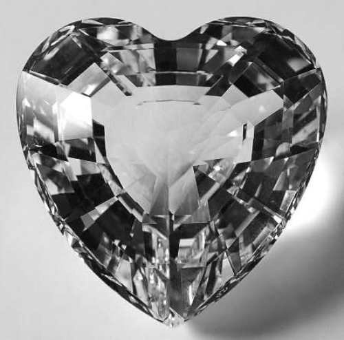 Swarovski Crystal Clear Herz 1996 SCS Mitgliedschaft Erneuerung