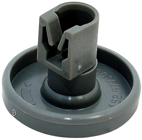 Rad für unteren Geschirrspüler-Korb passend für Geschirrspüler von AEG/Arthur Martin/Electrolux, Grau