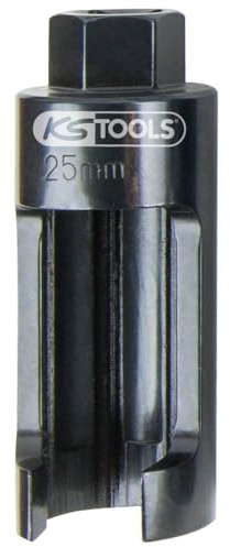 KS Tools 152.1195 1/2 Injektor-Stecknuss, 25,0 mm, L=100mm