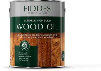Fiddes Exterior High Build Wood Oil 2.5 Litre