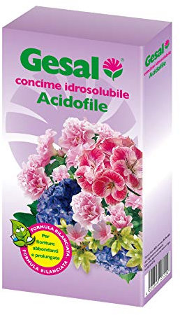 GESAL Concime Idrosolubile Acidofile, Per Fioriture abbondanti e prolungate, 350 g