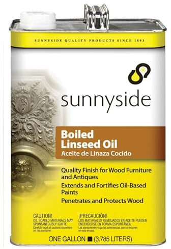 Sunnyside Corporation 872G1S Boiled Linseed Oil, Gallon, 128 FL Oz