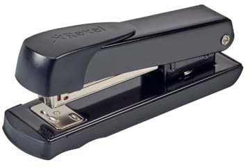 Rexel Heftgerät Meteor Schwarz, Bis 20 Blatt, Kunststoff, Für zu Hause oder Büro, 2100019