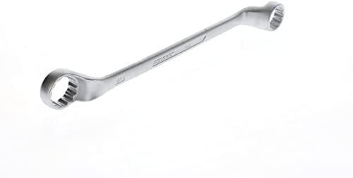 GEDORE Doppelringschlüssel, SW 36+41 mm, gekröpft, 5° abgewinkelt, dünn, 12-kant, UD-Profil, Schraubenschlüssel, 2 36X41