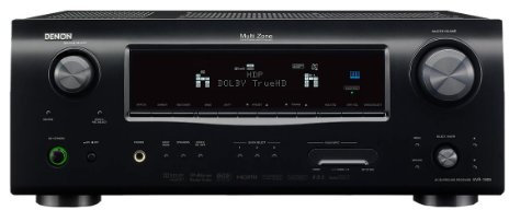 Denon AVR 1909 7.1 - Ricevitore AV (HDMI, 90 Watt), colore: Nero