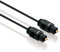 HDSupply TC010-030 Toslink S/PDIF Audio Kabel, optisch LWL, Stecker-Stecker, Ø 2,2mm, 3,00m, schwarz