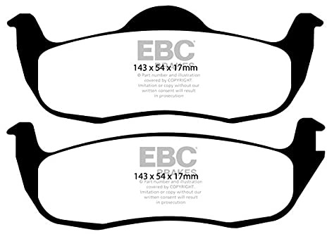 DP61745 Bremsbeläge GREENSTUFF EBC Brakes für Jeep Commander Grand Cherokee Jeep Commander Grand Cherokee