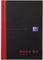 Oxford Black n' Red Notizbuch, A4, fester Einband, Hardcover 1 Stück A6 Schwarz