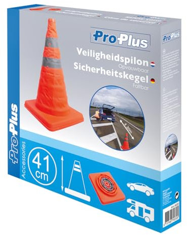 Faltkegel / Sicherheitspilone / Sicherheitskegel / Leitkegel 1 Stück