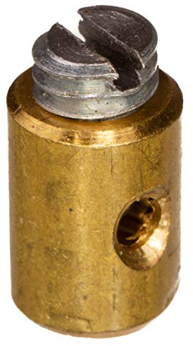 Schraubnippel universal, für Seilzug Ø2,5mm - Ø8mm - Höhe ca. 10mm | MZA Nummer 84053 A, Simson Nummer 30242