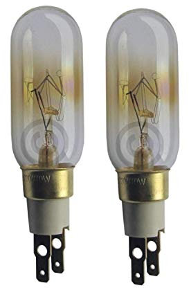 selectric 2 x 40W T-Click Whirlpool Fridge Freezer Light Bulb