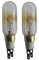 selectric 2 x 40W T-Click Whirlpool Fridge Freezer Light Bulb