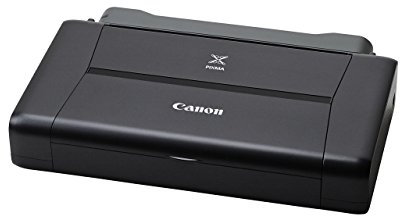 Canon Pixma iP110 mobiler Tintenstrahldrucker (9.600 x 2.400 DPI, USB, WLAN, Pixma Cloud-Link, Apple AirPrint, mit Akku) schwarz