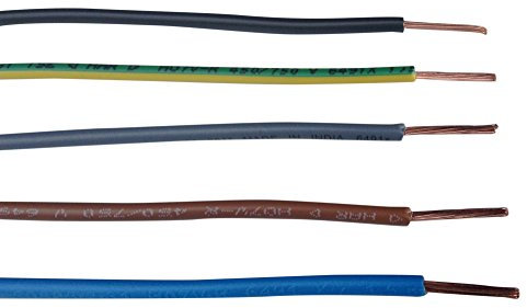 5M 2.5mm Blue 6491X Single Core Conduit Wire Cable