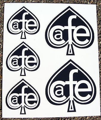 Other Cafe Racer Pik-Ass Logo Set Sticker Aufkleber