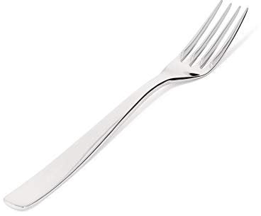 A di Alessi AJM22/2 KnifeForkSpoon Forchetta da Tavola, Acciaio Inossidabile 18/10 Lucido, Set da 6