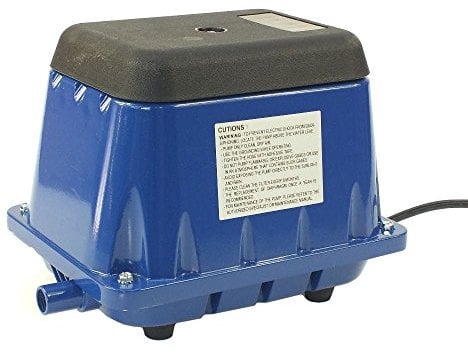 Evolution Aqua Air Pump – Quiet Fish Oxygen Pump & Pond Aerator for Outdoor Ponds, Koi Ponds, Fish Tanks | Reliable Oxygenator with Air Stones | Models 70–150 LPM (95 LPM)