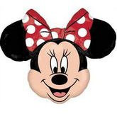 Large Minnie Mouse Helium Foil Balloon 35 x 30 (supplied flat)