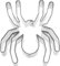 RBV Birkmann Birkmann 1010714310 Ausstechform Spinne 9 cm, Kunststoff, Grau, 5 x 3 x 2 cm