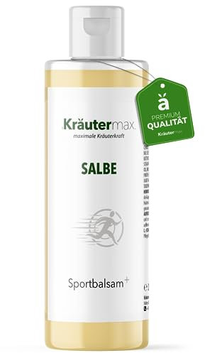 Sportbalsam Sport Creme mit Sheabutter Pur und Menthol Öl 1 x 250 ml
