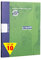 Calligraphe 2196C Lot de 10 Cahiers de Brouillon Agrafés Verts (une Marque de Clairefontaine) - 17x22 cm - 96 Pages Grands Carreaux - Papier 56 g 100% Recyclé - Couverture Carte Offset