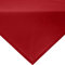 REDBEST Mitteldecke, Tischdecke Uni Seattle, 100% Baumwolle rot Größe 100x100 cm - Robustes, glattes Gewebe, mit hochwertigem Kuvertsaum