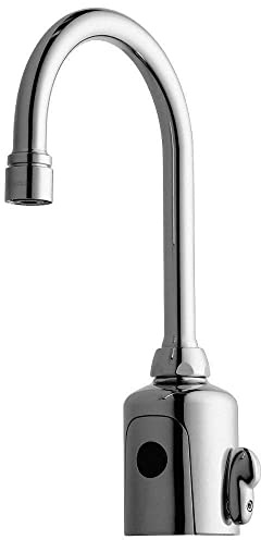 Chicago Faucets, 116.123.AB.1, Electronic Metering Faucet with Infrared Sensor, Chrome